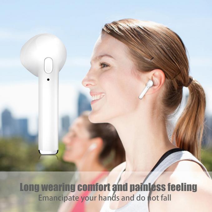 auriculares estereofônicos de Earbud Bluetooth do fone de ouvido sem fio de i7s TWS com caixa de carregamento Mic para o iPhone e os telefones 3 de Android