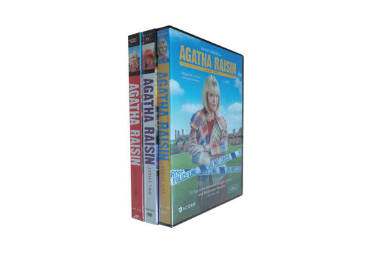 China A caixa feita sob encomenda de DVD ajusta o filme de América a série completa Agatha Raisin Season 1-3 fornecedor