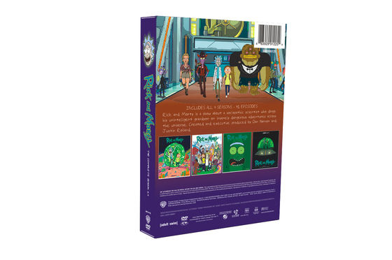China A caixa feita sob encomenda de DVD ajusta o filme de América a série completa Rick e Morty Season 1-4 fornecedor