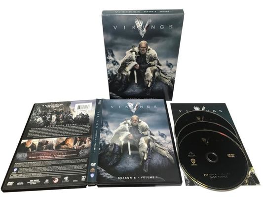China A caixa feita sob encomenda de DVD ajusta o filme de América a estação 6 de Viquingues da série completa fornecedor