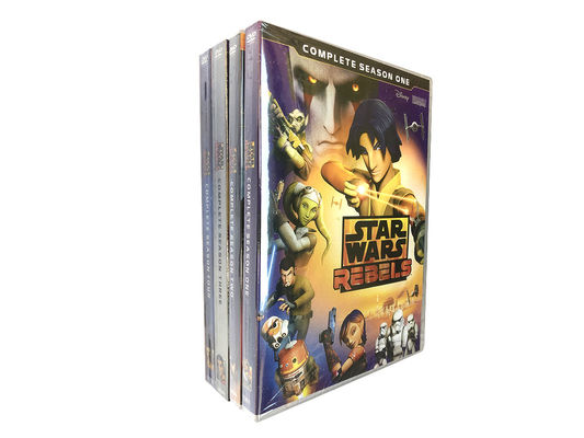 China A caixa feita sob encomenda de DVD ajusta o filme de América os rebeldes 1-4 de Star Wars da série completa fornecedor