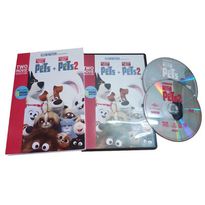 China A caixa feita sob encomenda de DVD ajusta o filme de América a série completa a vida secreta dos animais de estimação 1-2 fornecedor