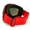 Óculos de esqui com proteção UV e cobertura total do rosto Dupla lente de espelho PC fornecedor