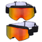 Esqui Google PC Mirror Lens Óculos de neve duplos curvos full frame Óculos de esqui equipamento de esqui Óculos de esqui para fora duplo anti-fo fornecedor