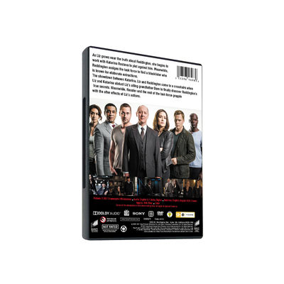 A caixa feita sob encomenda de DVD ajusta o filme de América a série completa a estação 8 da lista negra fornecedor
