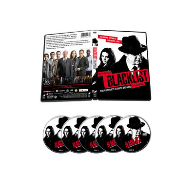 A caixa feita sob encomenda de DVD ajusta o filme de América a série completa a estação 8 da lista negra fornecedor