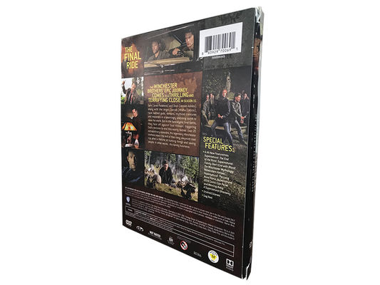 A caixa feita sob encomenda de DVD ajusta o filme de América a série completa SUPERNATURAL15 fornecedor