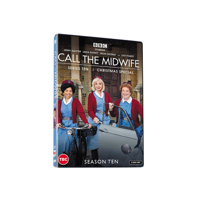 A caixa feita sob encomenda de DVD ajusta o filme que de América as séries completas chamam a parteira Season 10 fornecedor