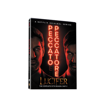 A caixa feita sob encomenda de DVD ajusta o filme de América a série completa Lucifer Season 5 cinco 4Disc fornecedor