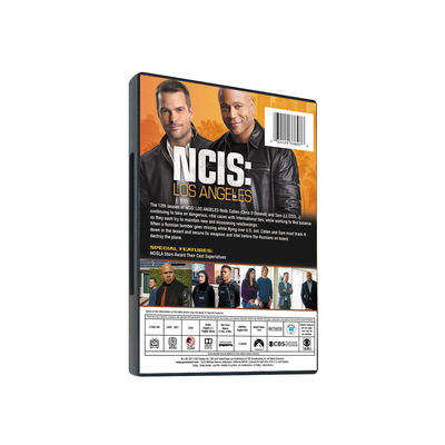 A caixa feita sob encomenda de DVD ajusta o filme de América a estação 12 da série completa NCIS Los Angeles fornecedor