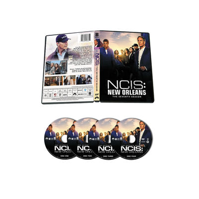 A caixa feita sob encomenda de DVD ajusta o filme de América a estação 7 da série completa NCIS Nova Orleães fornecedor