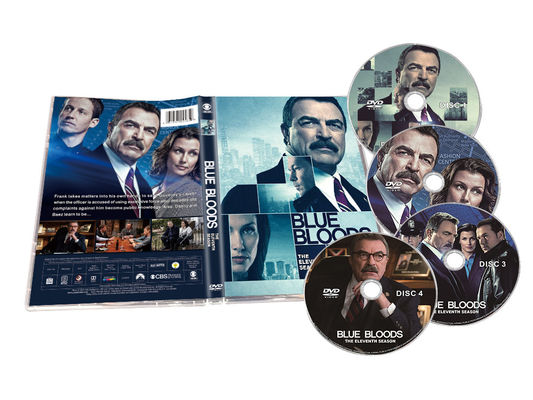 A caixa feita sob encomenda de DVD ajusta o filme de América a estação 11 dos SANGUES AZUIS de série completa fornecedor