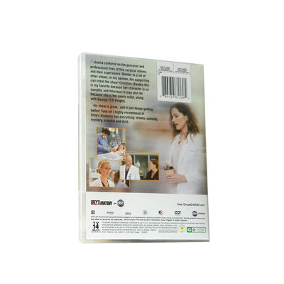 A caixa feita sob encomenda de DVD ajusta o filme de América a estação 16 da anatomia do cinza da série completa fornecedor