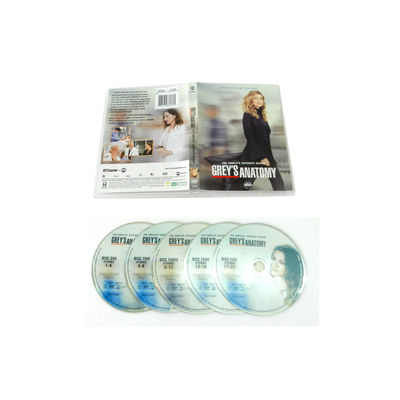 A caixa feita sob encomenda de DVD ajusta o filme de América a estação 16 da anatomia do cinza da série completa fornecedor