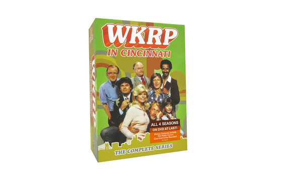 A caixa feita sob encomenda de DVD ajusta o filme de América a série completa WKRP em Cincinnati fornecedor