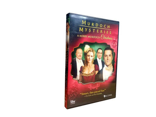 A caixa feita sob encomenda de DVD ajusta o filme de América o Natal completo dos mistérios de SeriesA Murdoch fornecedor