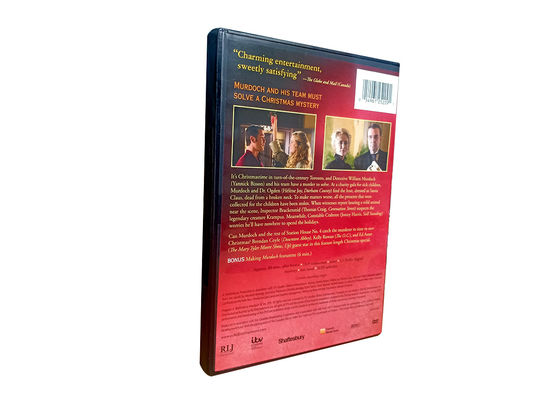 A caixa feita sob encomenda de DVD ajusta o filme de América o Natal completo dos mistérios de SeriesA Murdoch fornecedor