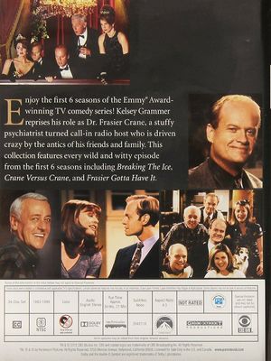 A caixa feita sob encomenda de DVD ajusta o filme de América a série completa Frasier: As estações da série completa 1-11 fornecedor