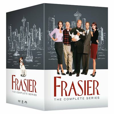 A caixa feita sob encomenda de DVD ajusta o filme de América a série completa Frasier: As estações da série completa 1-11 fornecedor