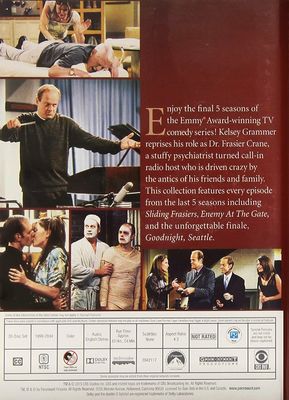A caixa feita sob encomenda de DVD ajusta o filme de América a série completa Frasier: As estações da série completa 1-11 fornecedor