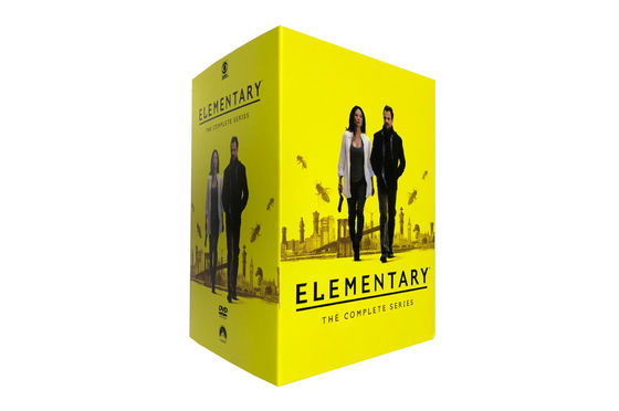 A caixa feita sob encomenda de DVD ajusta o filme de América a série completa S1-7 elementar fornecedor