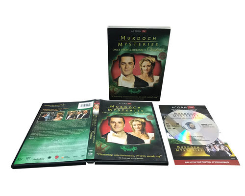 A caixa feita sob encomenda de DVD ajusta o filme de América o Natal do murdoch dos mistérios de Murdoch da série completa fornecedor