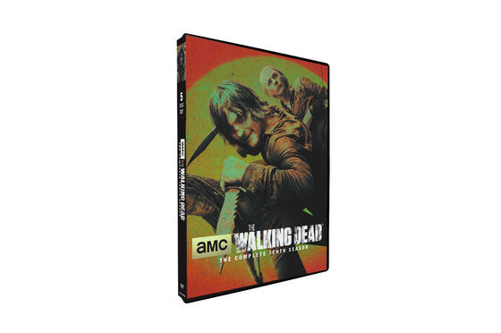 A caixa feita sob encomenda de DVD ajusta o filme de América a estação 10 de The Walking Dead da série completa fornecedor