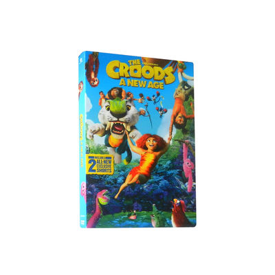 A caixa feita sob encomenda de DVD ajusta o filme de América a série completa a idade nova de Croods A fornecedor