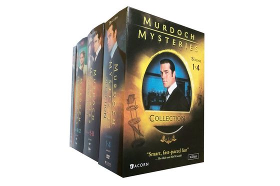 A caixa feita sob encomenda de DVD ajusta o filme de América os mistérios s1-13 de Murdoch da série completa fornecedor