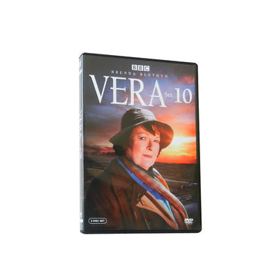 A caixa feita sob encomenda de DVD ajusta o filme de América a série completa Vera: Ajuste 10 fornecedor