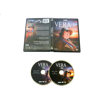 A caixa feita sob encomenda de DVD ajusta o filme de América a série completa Vera: Ajuste 10 fornecedor
