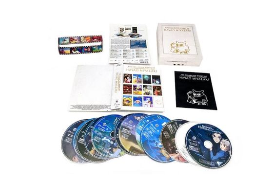 A caixa feita sob encomenda de DVD ajusta o filme de América a série que completa a coleção trabalha de Hayao Miyazaki 12BD fornecedor