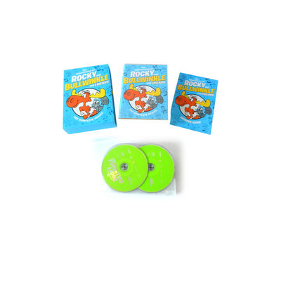 A caixa feita sob encomenda de DVD ajusta o filme de América a série completa as aventuras de rochoso e Bullwinkle e amigos: O completo fornecedor