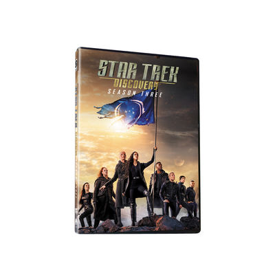 A caixa feita sob encomenda de DVD ajusta o filme de América a série completa Star Trek: Estação 3 da descoberta fornecedor