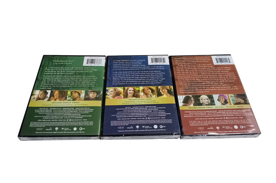 A caixa feita sob encomenda de DVD ajusta o filme de América a série completa Frankie Drake Mysteries Season 1-3 fornecedor
