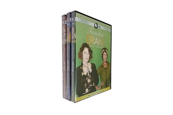 A caixa feita sob encomenda de DVD ajusta o filme de América a série completa Frankie Drake Mysteries Season 1-3 fornecedor