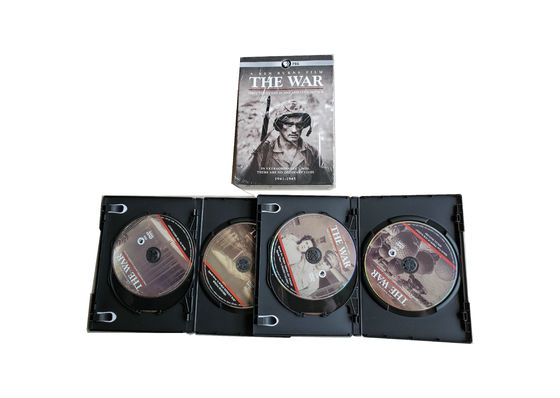 A caixa feita sob encomenda de DVD ajusta o filme de América a série que completa KEN BURNS FILMA a GUERRA fornecedor