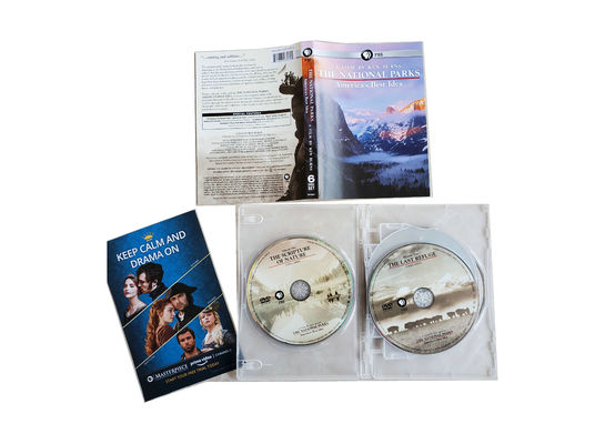 A caixa feita sob encomenda de DVD ajusta o filme de América a série completa UM FILME POR KEN BURNS os parques nacionais fornecedor