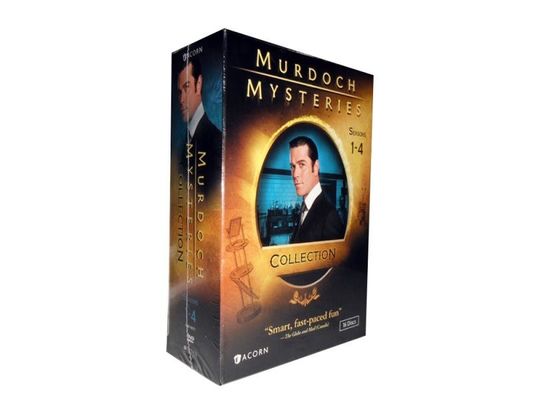 A caixa feita sob encomenda de DVD ajusta o filme que de América os mistérios de Murdoch da série completa temperam 1-4 16DVD fornecedor