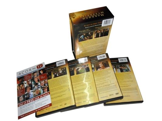 A caixa feita sob encomenda de DVD ajusta o filme que de América os mistérios de Murdoch da série completa temperam 1-4 16DVD fornecedor