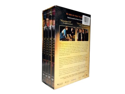 A caixa feita sob encomenda de DVD ajusta o filme que de América os mistérios de Murdoch da série completa temperam 1-4 16DVD fornecedor