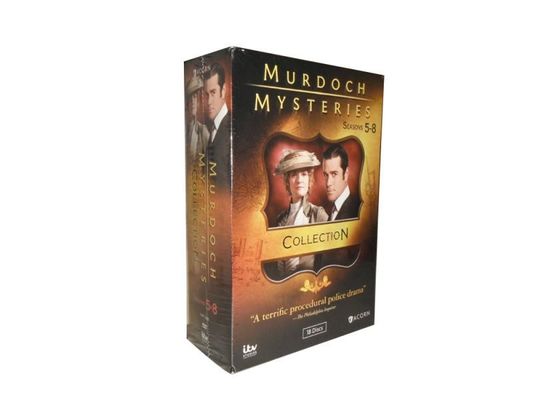 A caixa feita sob encomenda de DVD ajusta o filme que de América os mistérios de Murdoch da série completa temperam 5-8 fornecedor