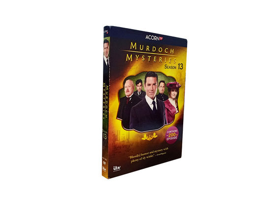 A caixa feita sob encomenda de DVD ajusta o filme que de América os mistérios de Murdoch da série completa temperam 13 fornecedor