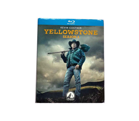 A caixa feita sob encomenda de DVD ajusta o filme de América a estação 3 de Yellowstone da série completa fornecedor