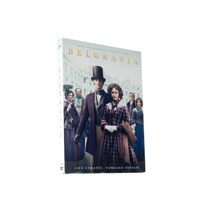A caixa feita sob encomenda de DVD ajusta o filme de América a série completa Belgravia fornecedor