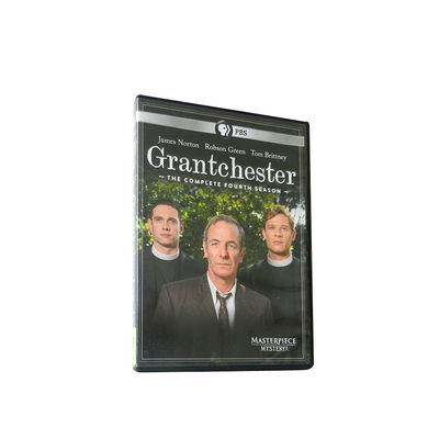 A caixa feita sob encomenda de DVD ajusta o filme de América a estação 4 de Grantchester da série completa fornecedor