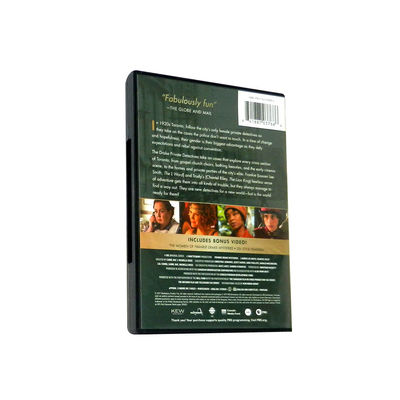 A caixa feita sob encomenda de DVD ajusta o filme de América a série completa Frankie Drake Mysteries Season 1 fornecedor
