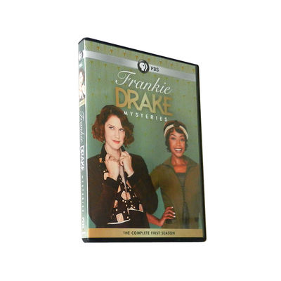 A caixa feita sob encomenda de DVD ajusta o filme de América a série completa Frankie Drake Mysteries Season 1 fornecedor