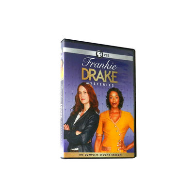 A caixa feita sob encomenda de DVD ajusta o filme de América a série completa Frankie Drake Mysteries Season 2 fornecedor