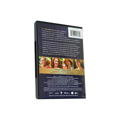 A caixa feita sob encomenda de DVD ajusta o filme de América a série completa Frankie Drake Mysteries Season 2 fornecedor